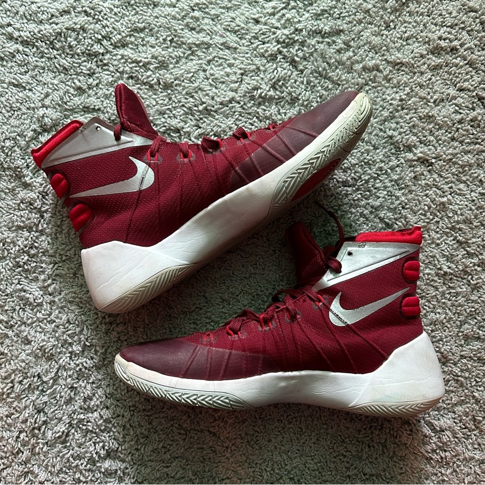 NIKE HYPERDUNK TB RED CRIMSON BASKETBALL SHOES